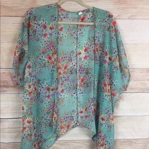 Women’s sheer kimono